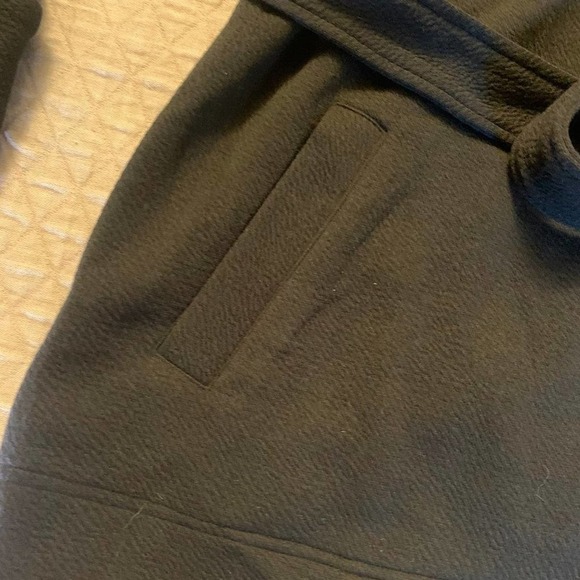 𝅺bobiblack black hooded textured jacket Size M - Picture 7 of 10